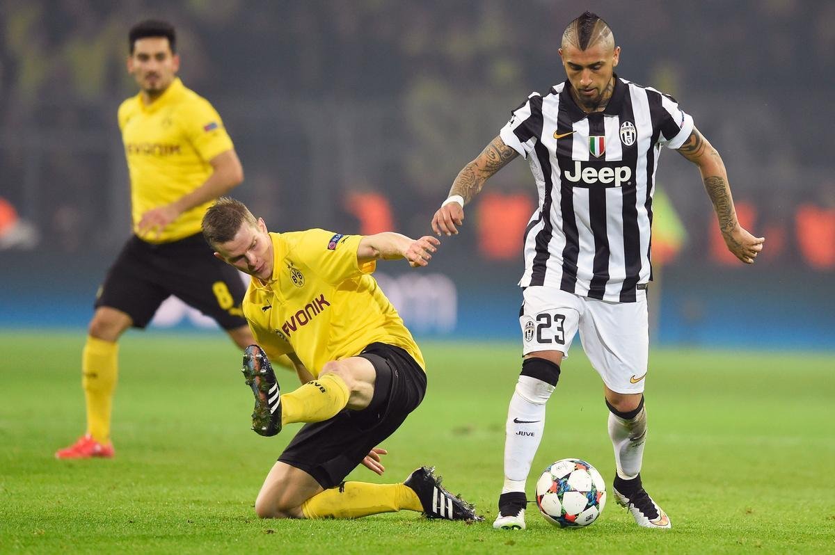 Imagens do duelo de volta das oitavas de final Liga dos Campees, entre Borussia e Juventus