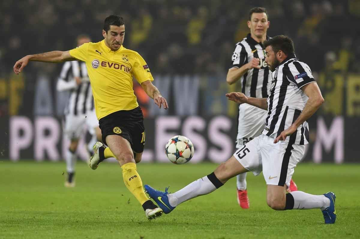 Imagens do duelo de volta das oitavas de final Liga dos Campees, entre Borussia e Juventus