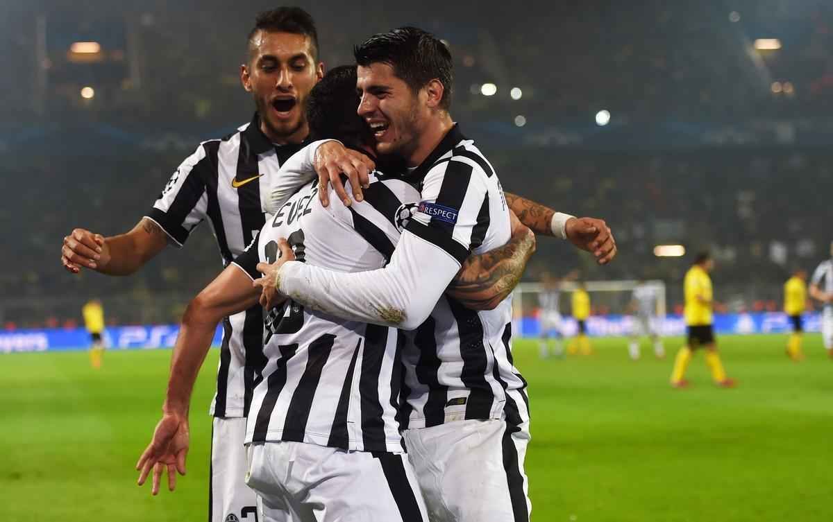 Imagens do duelo de volta das oitavas de final Liga dos Campees, entre Borussia e Juventus