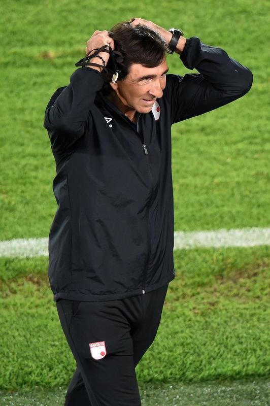 Fotos do confronto entre Santa Fe e Atltico pelo Grupo 1 da Copa Libertadores