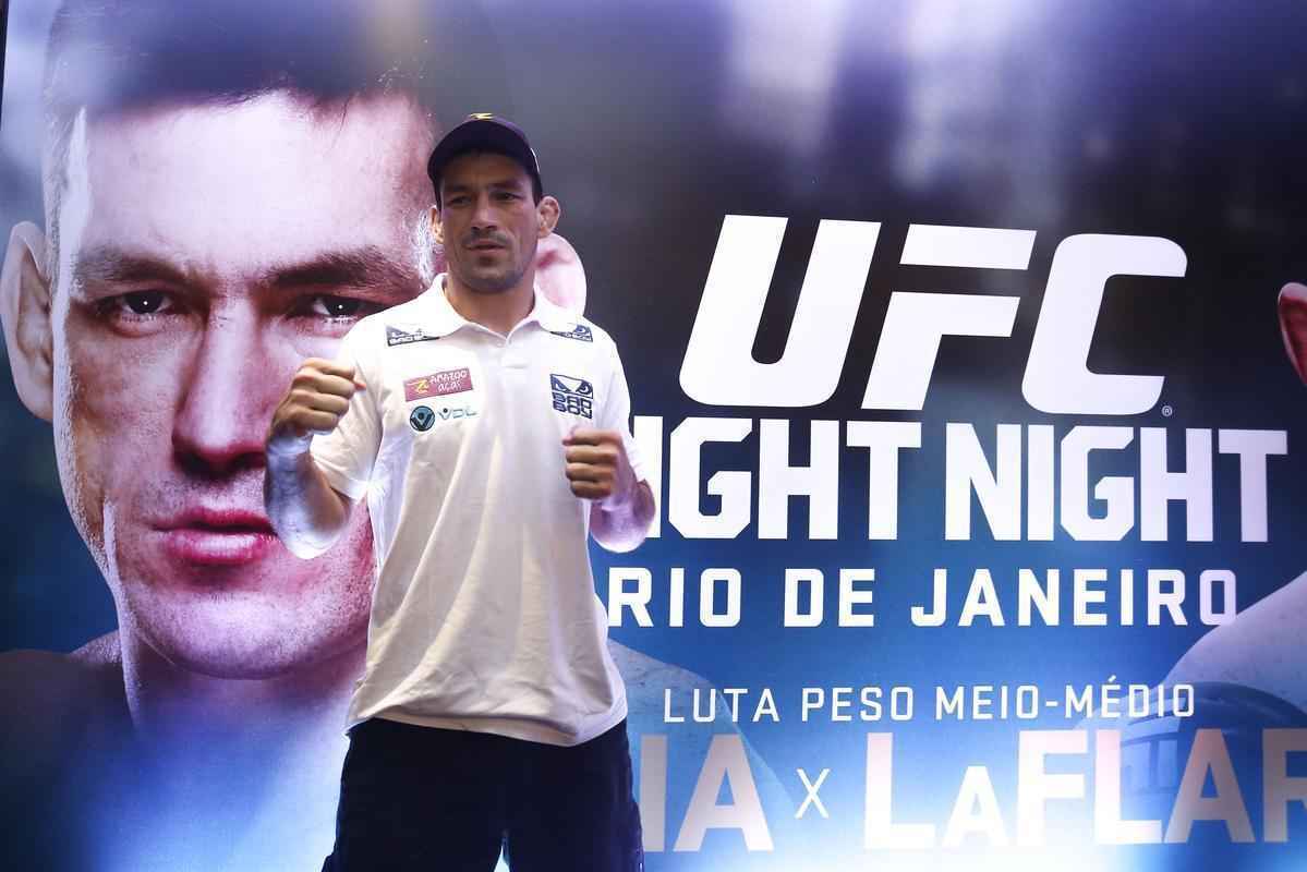 Imagens do Media Day do UFC Fight Night 62 - Demian Maia