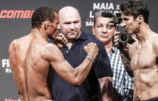 Imagens da pesagem oficial do UFC Fight Night 62 - Francisco Massaranduba x Akbarh Arreola 