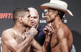 Imagens da pesagem oficial do UFC Fight Night 62 - Gilbert Durinho x Alex Oliveira 