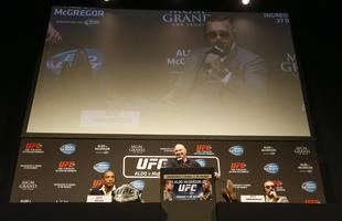 Fotos do 'UFC 189 World Championship Tour', com Jos Aldo e Conor McGregor, no Rio de Janeiro