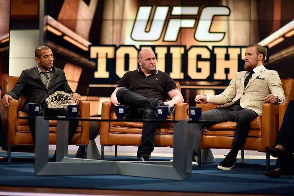 UFC 189 World Championship Tour, com Jos Aldo e Conor McGregor, em Boston