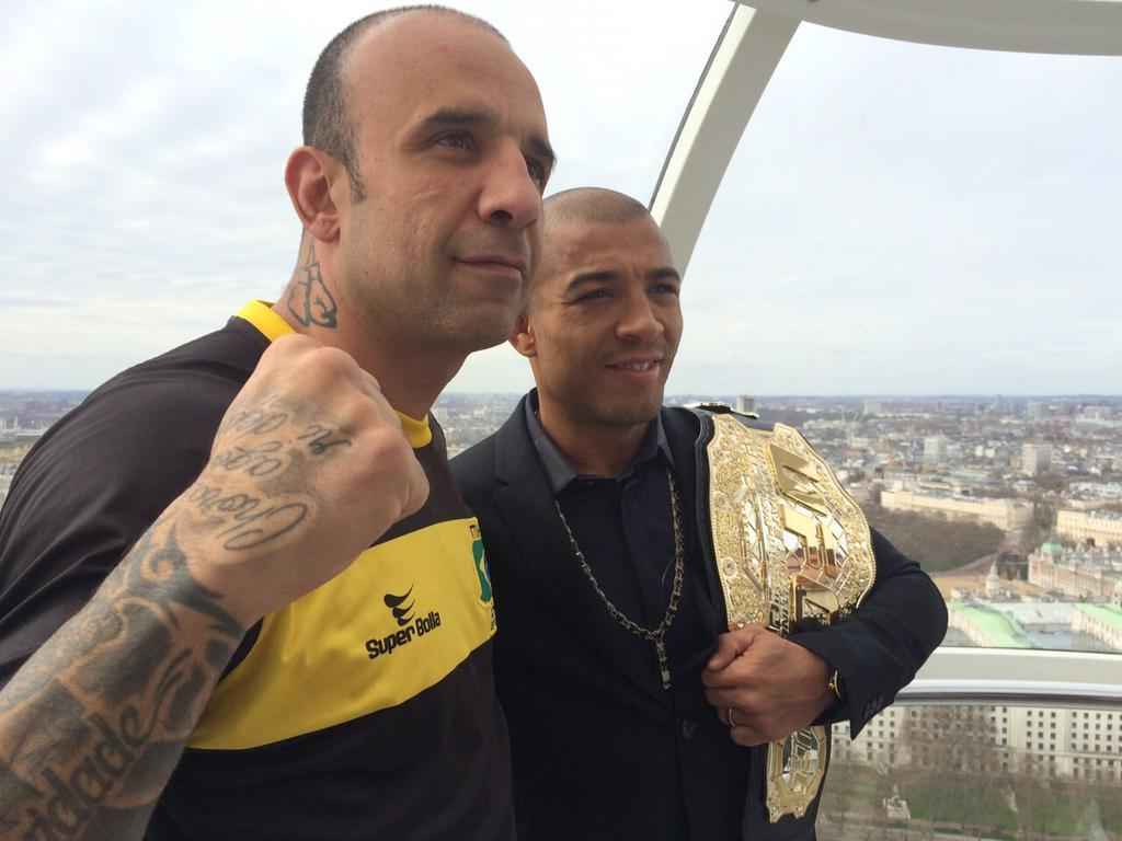 UFC 189 World Championship Tour, com Jos Aldo e Conor McGregor, em Londres