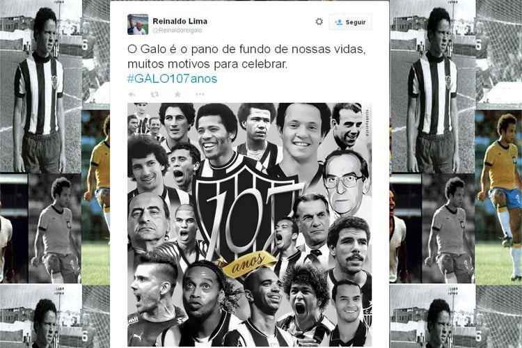 Reinaldo: 'O Galo  pano de fundo de nossas vidas'