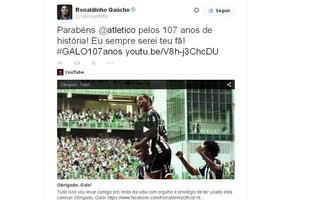 Ronaldinho: 'Eu sempre serei teu f!'