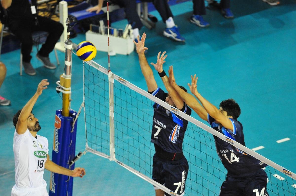 Fotos de Minas x Cruzeiro, pela semifinal da Superliga Masculina