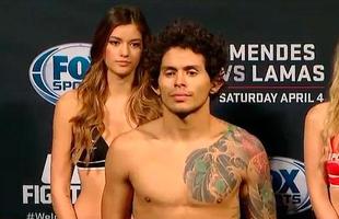 Veja imagens da pesagem do UFC em Fairfax - Carlos Diego Ferreira