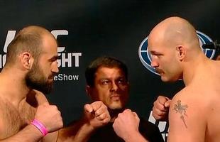 Veja imagens da pesagem do UFC em Fairfax -  Shamil Abdurahimov x Timothy Johnson