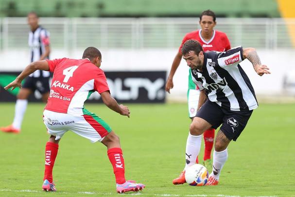 Imagens do jogo entre Boa Esporte e Atltico pelo Campeonato Mineiro