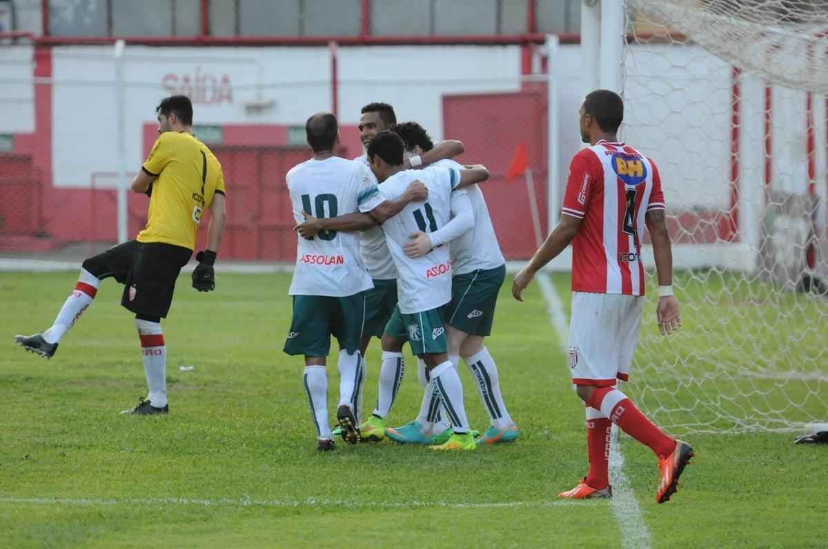 Em Nova Lima, Caldense venceu Villa Nova por 1 a 0 com gol do atacante Cristiano e terminou a primeira fase do Campeonato Mineiro na liderana