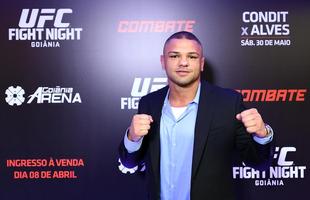 Lanamento do UFC Goinia II - Thiago Pitbull ter o apoio dos fs contra o norte-americano