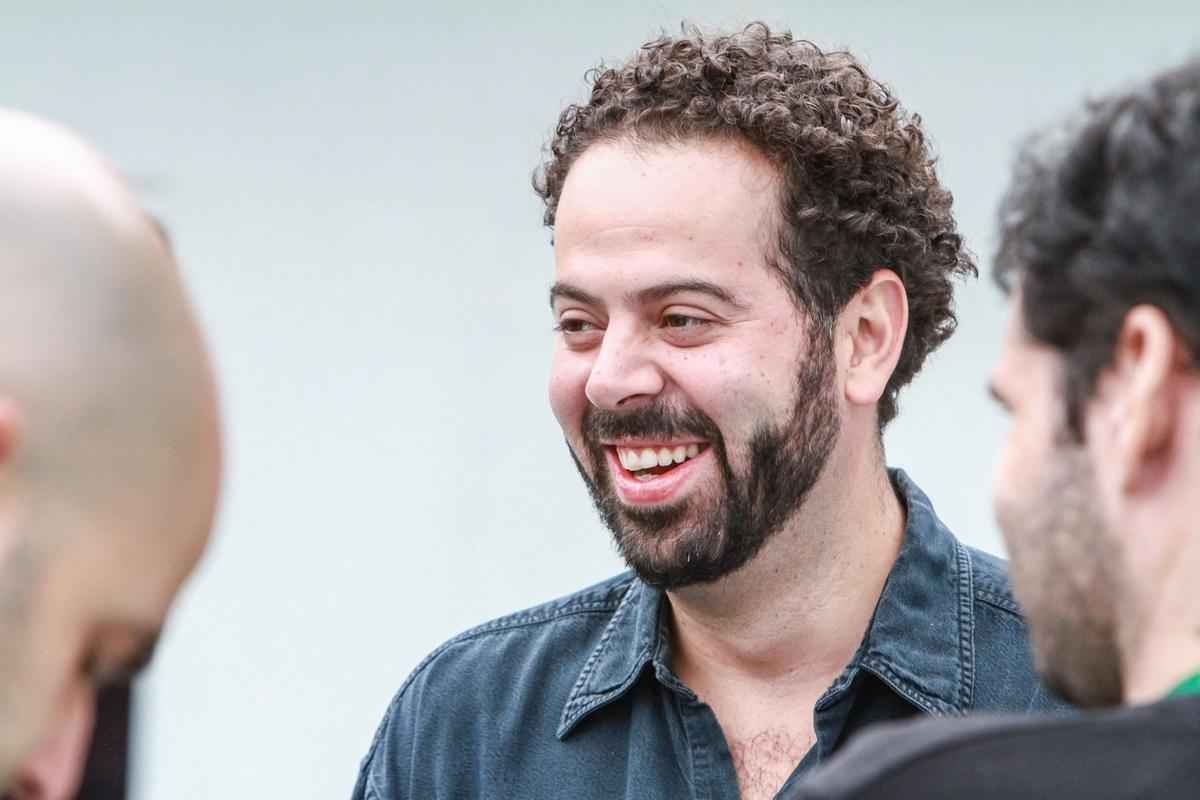 Presidente Daniel Nepomuceno conversa com jornalistas na Cidade do Galo