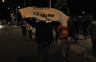 Imagens da torcida do Cruzeiro na partida contra o Mineros de Guayana da Venezuela na Libertadores