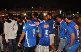 Imagens da torcida do Cruzeiro na partida contra o Mineros de Guayana da Venezuela na Libertadores