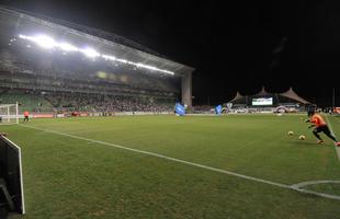 Torcida do Atltico na partida contra o Independiente Santa Fe, no Independncia, pela Libertadores