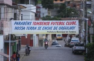 Imagens da pequena cidade de Tombos, que anda em alta com o sucesso do clube local