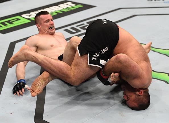 Imagens da revanche histrica entre Cro Cop e Napo, vencida pelo croata por nocaute tcnico no terceiro round