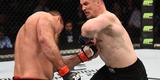 Imagens da revanche histrica entre Cro Cop e Napo, vencida pelo croata por nocaute tcnico no terceiro round