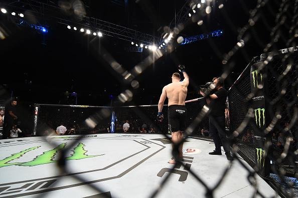 Imagens da revanche histrica entre Cro Cop e Napo, vencida pelo croata por nocaute tcnico no terceiro round