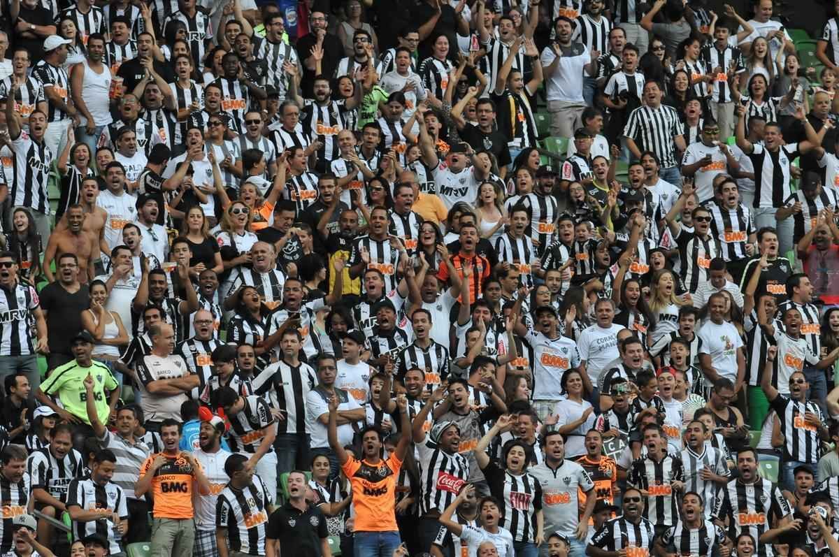 Horto recebeu apenas pblico alvinegro neste domingo