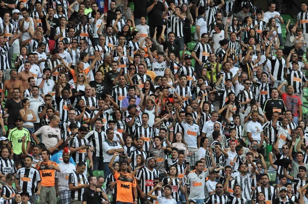 Horto recebeu apenas pblico alvinegro neste domingo