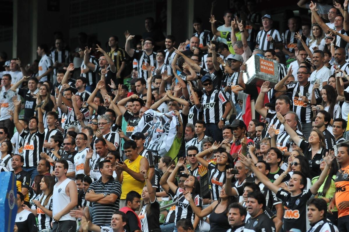 Horto recebeu apenas pblico alvinegro neste domingo