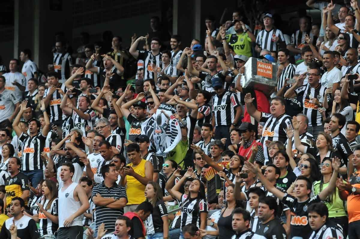 Horto recebeu apenas pblico alvinegro neste domingo