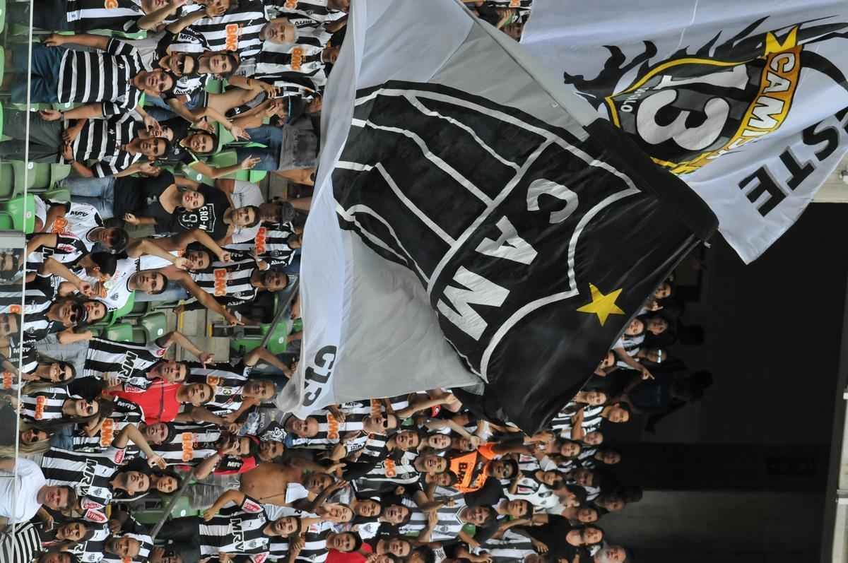 Horto recebeu apenas pblico alvinegro neste domingo