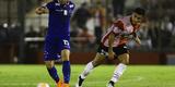 Willian Faras durante o jogo contra o Huracn pela Libertadores