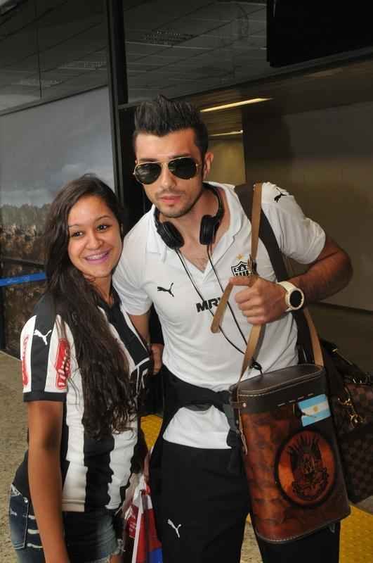 Jogadores chegaram em Confins e foram direto para a Cidade do Galo