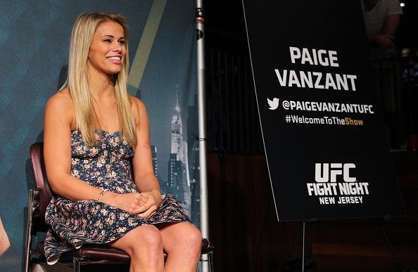 Imagens do Media Day do UFC on Fox 15 - Paige VanZant