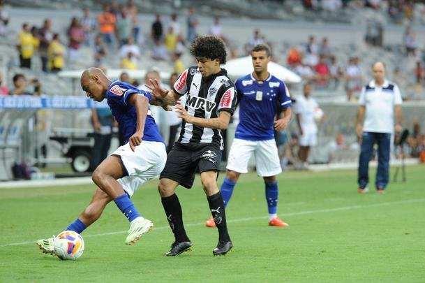 Imagens exclusivas do clssico entre Cruzeiro e Atltico, no Mineiro, pela semifinal do Campeonato Mineiro
