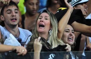 Imagens da torcida do Atltico no Mineiro depois da vitria sobre o Cruzeiro