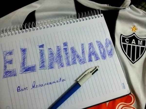 Torcedores do Atltico usaram as redes sociais para provocar os cruzeirenses depois da classificao