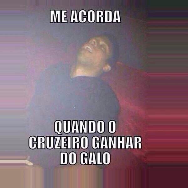 Torcedores do Atltico usaram as redes sociais para provocar os cruzeirenses depois da classificao