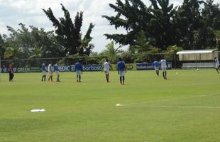 Fotos do ltimo treino do Cruzeiro antes da partida contra o Universitario, no Mineiro, pela fase de grupos da Copa Libertadores