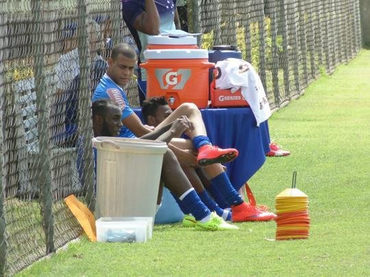 Fotos do ltimo treino do Cruzeiro antes da partida contra o Universitario, no Mineiro, pela fase de grupos da Copa Libertadores