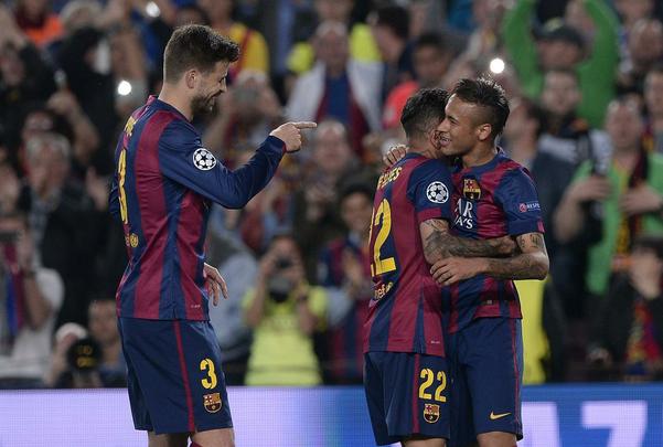 Com gols de Neymar, Barcelona vence PSG no Camp Nou e avana s semifinais da Liga dos Campees 