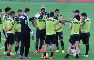 Atltico treina na Cidade do Galo para jogo decisivo contra Colo Colo, pela Copa Libertadores 