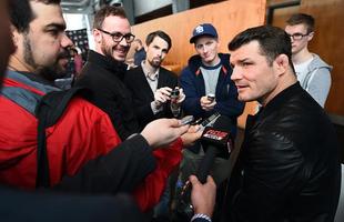 Media Day do UFC 186 - O polmico Michael Bisping fala aos jornalistas em Montreal