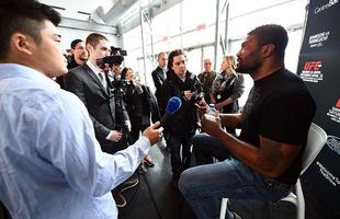 Media Day do UFC 186 - Quinton Rampage Jackson conversa com os jornalistas em Montreal