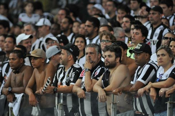 Imagens da torcida do Atltico na primeira partida da final do Mineiro, contra a Caldense