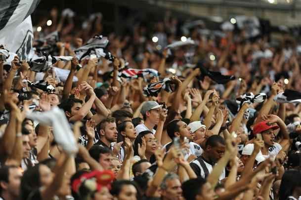 Imagens da torcida do Atltico na primeira partida da final do Mineiro, contra a Caldense