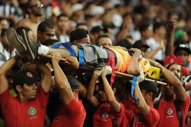 Imagens da torcida do Atltico na primeira partida da final do Mineiro, contra a Caldense