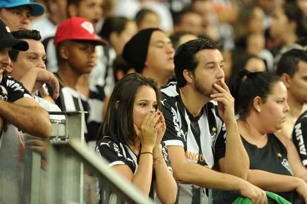 Imagens da torcida do Atltico na primeira partida da final do Mineiro, contra a Caldense
