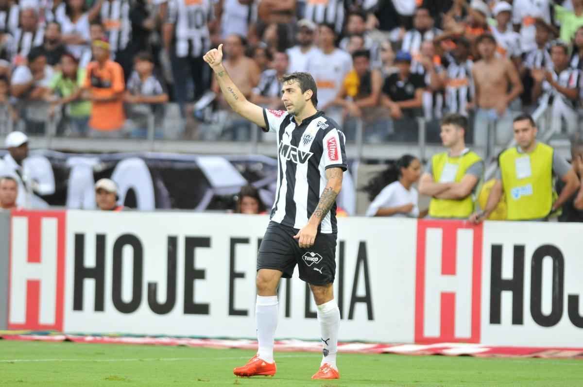 Fotos do segundo tempo do jogo de ida da final do Mineiro, entre Atltico e Caldense