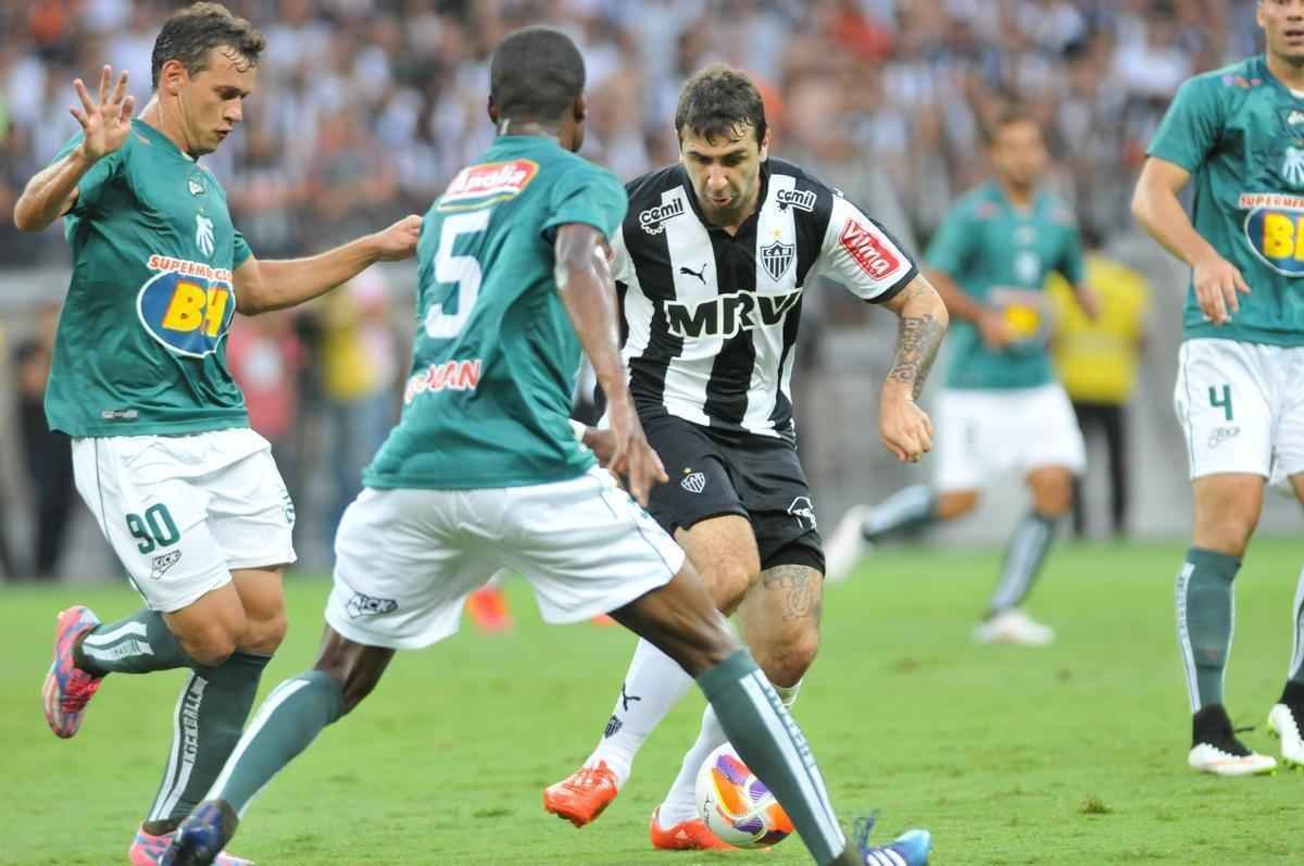 Fotos do segundo tempo do jogo de ida da final do Mineiro, entre Atltico e Caldense